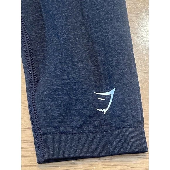 Gymshark Black Texture Leggings Black Size XS Womens Sports Athletic Gym Workout - Picture 4 of 7